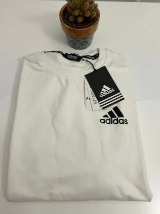 Sudadera Adidas Blanca Talla M