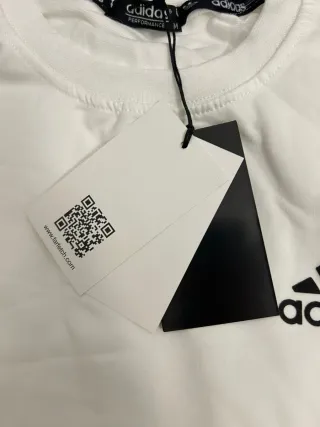 Sudadera Adidas Blanca Talla M