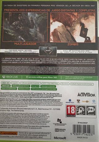 Call of Duty Advanced Warfare Xbox 360