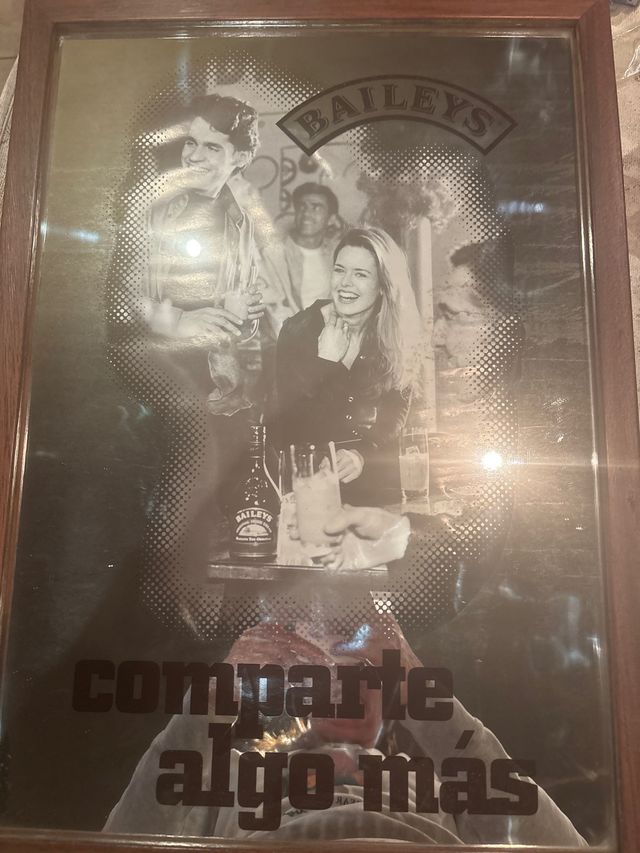 Cuadro Baileys Madera