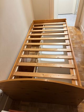 Cama juvenil nórdica con 3 cajones