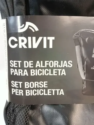 2 Alforjas Crivit Bicicleta Mochilas