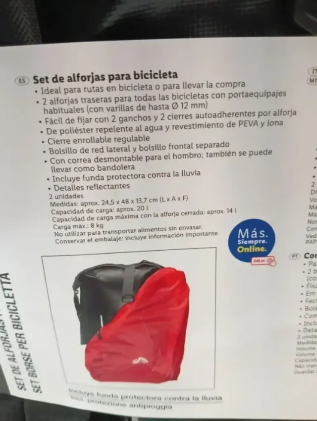 2 Borse Crivit per Bicicletta