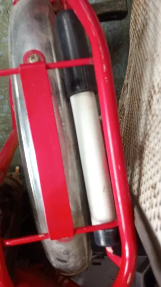 Bicicleta BH antigua roja y amarilla Toda original