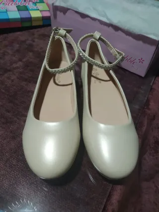 Bailarinas fiesta comunión hebilla brillante