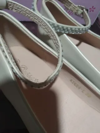 Bailarinas fiesta comunión hebilla brillante