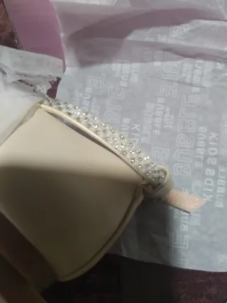 Bailarinas fiesta comunión hebilla brillante