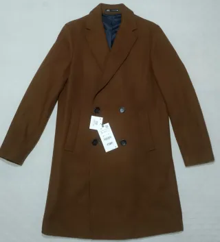 Abrigo Zara Marrón Talla S