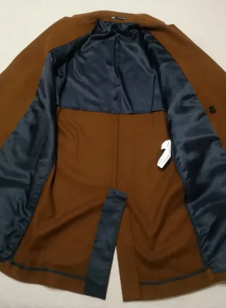 Abrigo Zara Marrón Talla S