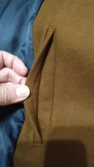 Abrigo Zara Marrón Talla S