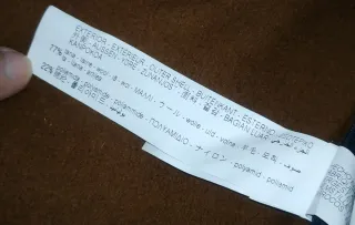 Abrigo Zara Marrón Talla S