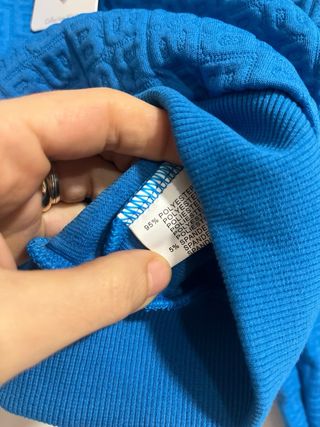 Felpa crop top donna taglia S/M