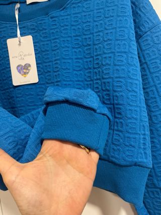 Felpa crop top donna taglia S/M