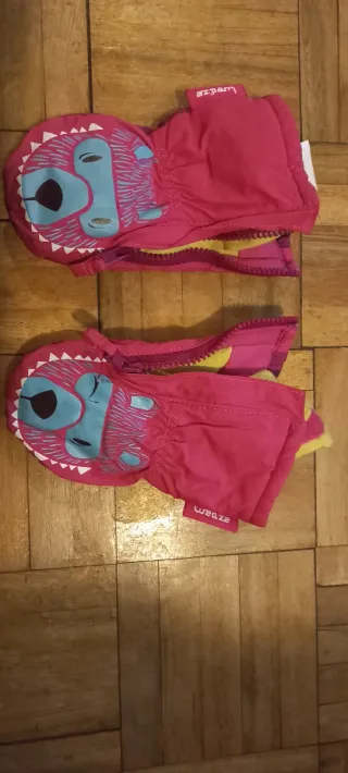Guantes de nieve para niña