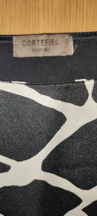 Vestido Cortefiel joelho padrão