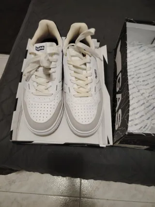 Scarpe Gas Uomo 41 Grigio/Bianco