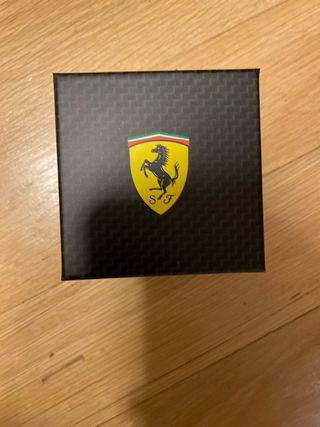 Reloj Ferrari Negro y Plateado