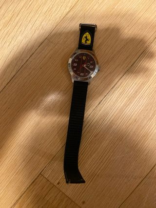 Reloj Ferrari Negro y Plateado