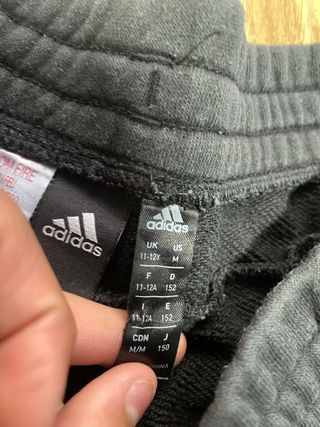 Pantalón Adidas Negro Niño