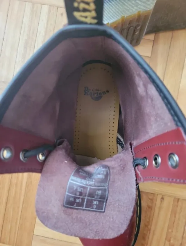 Botas Dr. Martens Rojas