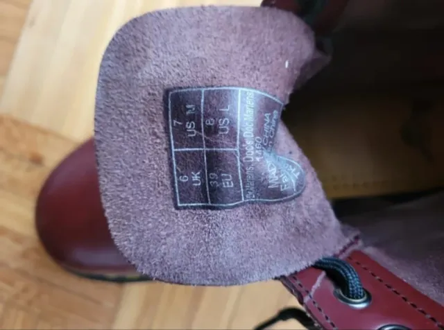 Botas Dr. Martens Rojas