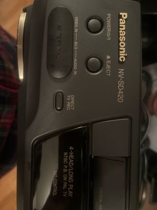 Reproductor VHS Panasonic NV-SD420
