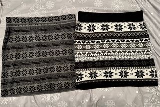 2 Faldas Navideñas Estampadas