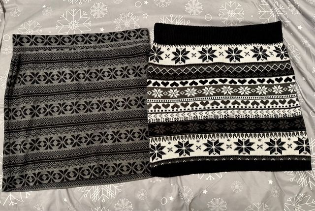 2 Faldas Navideñas Estampadas