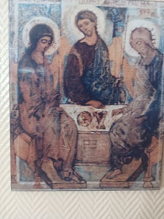 Lote de cuadros religiosos