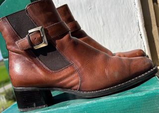 Stivaletti donna marroni vintage