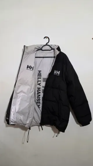 Chaqueta Reversible Helly Hansen Negra/Plata