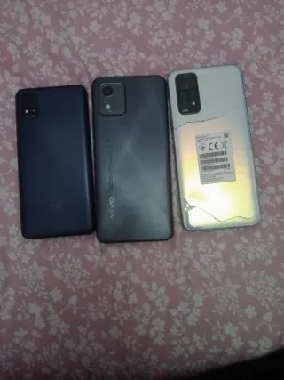3 Cellulari per ricambi (Vivo, ZTE)