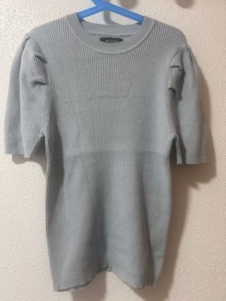 Camiseta Primark gris manga corta M
