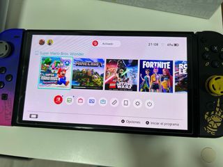 Nintendo Switch OLED Viola/Bianco