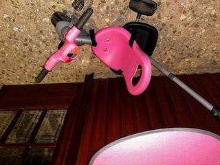 Triciclo rosa para niña