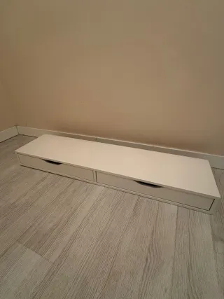 Mueble recibidor Alex Ikea blanco