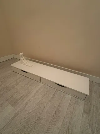 Mueble recibidor Alex Ikea blanco