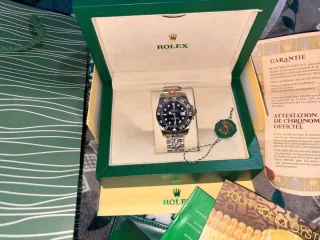 Rolex GMT-Master II Negro/Plata