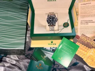 Rolex GMT-Master II Negro/Plata