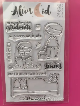 Sellos Scrapbooking Alúa Cid Rutinas