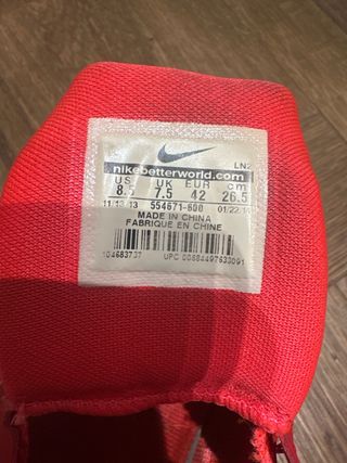 Zapatillas Nike Hyperdunk Rojas