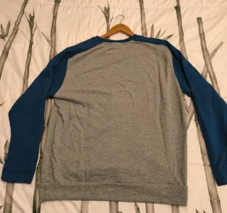 Sudadera Puma Gris y Azul