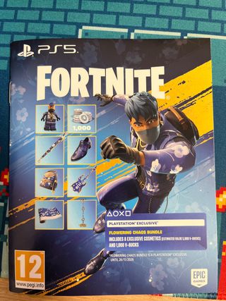 Fortnite Flowering Chaos Bundle PS5
