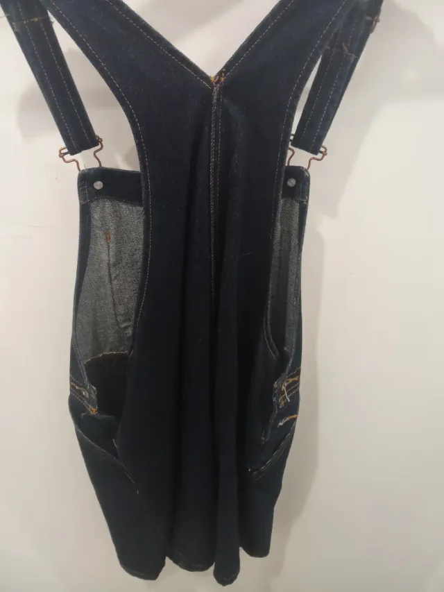Mono vaquero Stradivarius azul Talla XS