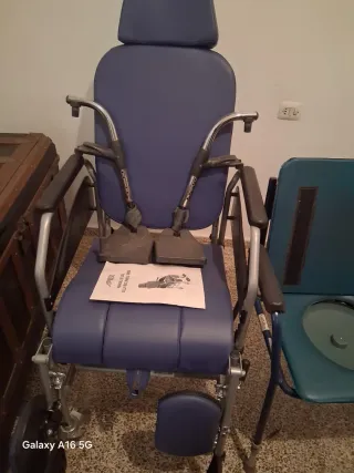 Pack cuidado ancianos con silla ruedas, silla wc,