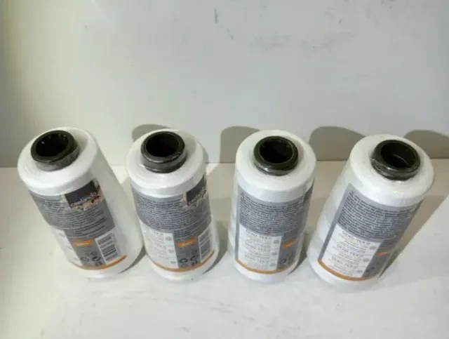 4 Bobine Macchina da Cucire Bianche