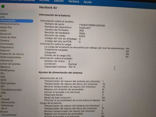 MACBOOK AIR M1 BATERIA NUEVA