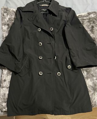 Gabardina Cortefiel Talla Única Negra