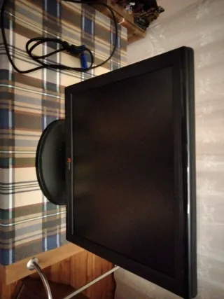 Pantalla de ordenador negra