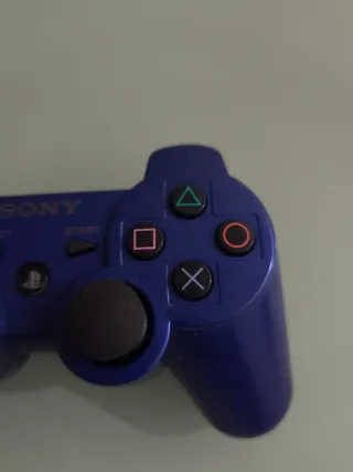 Mando Sixasis DualShock 3 PS3 Sony Azul